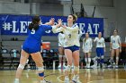 VB vs MHC  Wheaton Women's Volleyball vs Mount Holyoke College. - Photo by Keith Nordstrom : Wheaton, Volleyball, VB